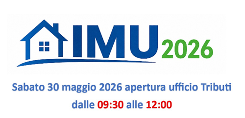Apertura ufficio Tributi per IMU 2026